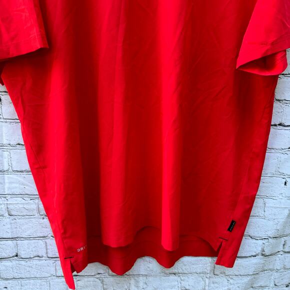 Nike Ohio State Polo On-Field Buckeyes XXL Red Sideline Polo Breathable Football - Picture 4 of 10